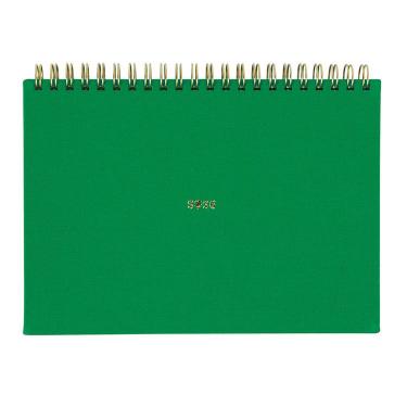 2025年12月始まり手帳 月間 A5 スケッチ クローバー