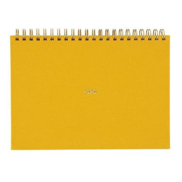 2025年12月始まり手帳 月間 A5 スケッチ マリーゴールド