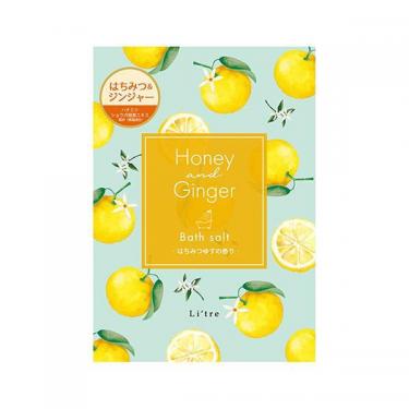 ハニー&ジンジャー バスソルト ハチミツユズ 1回分 30g