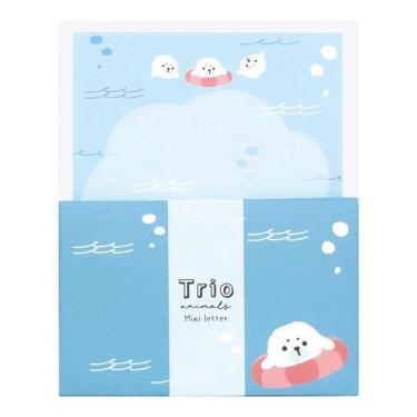 トリオ水族館 ミニレター ゴマフアザラシ