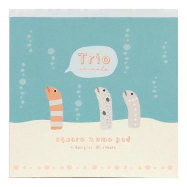 メモパッド トリオ水族館 チンアナゴ