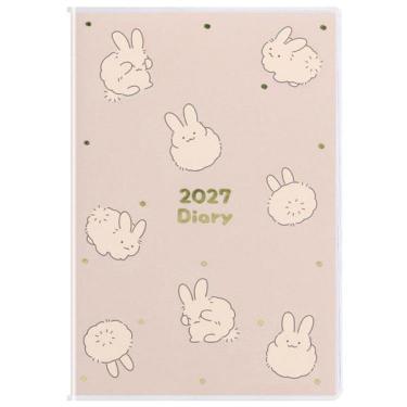 2026年10月始まり 月間3 A6 まるまるアニマル ピンク