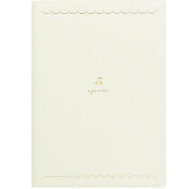 2027年1月始まり 週間ホリゾンタル3 B6 チェリー ホワイト