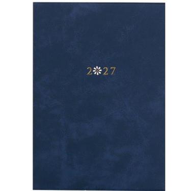 2027年1月始まり 週間ブロック B6 ペタル ネイビー