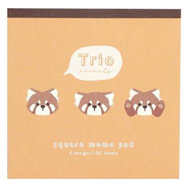 トリオ メモ レッサーパンダ