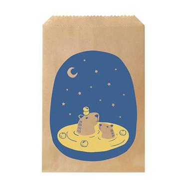 クラフトフラットバッグ S カピバラ