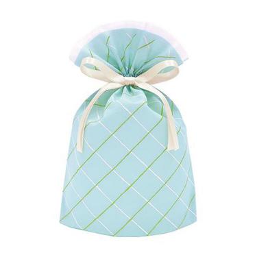 ギフトバッグ S ラティス ライトブルー