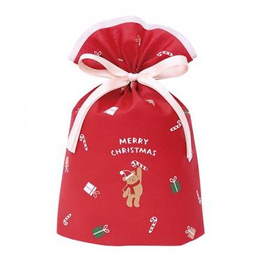 クリスマス グリーティングバッグ S キャンディベア