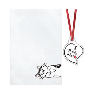 シースルーバッグ S サンクス ゆるねこ