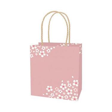 春柄 手提袋 S ふわり桜