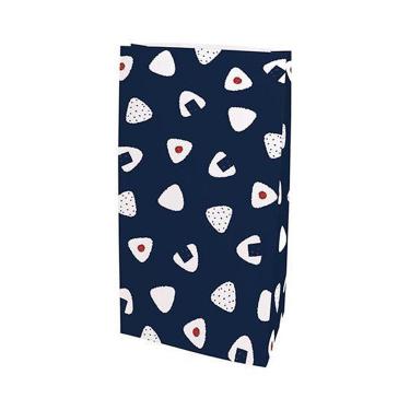 角底袋 M おむすび 紺