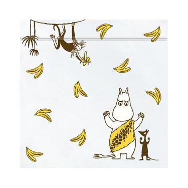 ジッパーバッグ S ムーミン ホワイト