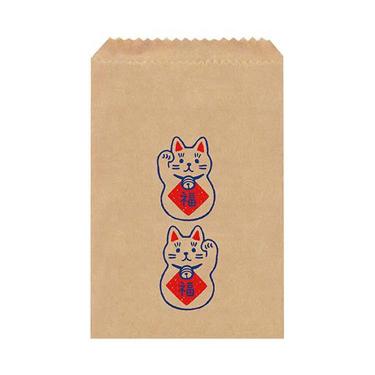 平袋 SS 和柄 招き猫