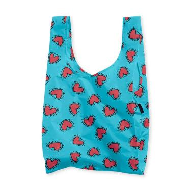 Baggu スタンダードバッグ Keith Haring Hearts(Keith Haring