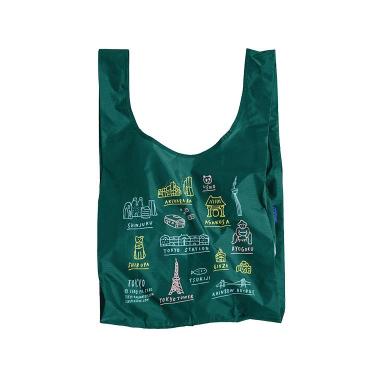 STANDARD BAGGU ZPZ TOKYO MAP マラカイト