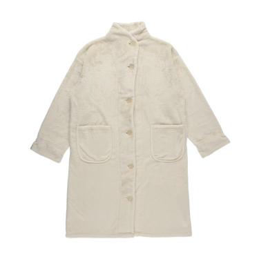 着る毛布 ミドルネック 身丈103cm シャンパン 【ロフト限定】