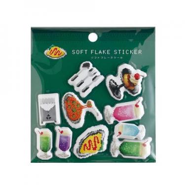 ソフトフレークシール ピクセルック 喫茶店