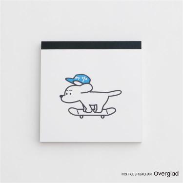 メモパッド・スクエア スケータージョン main