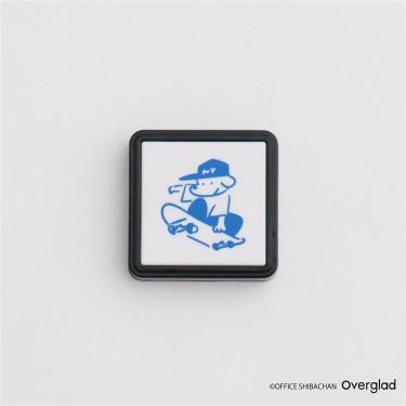 浸透印スタンプ スケータージョン main(main): ステーショナリー