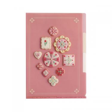 花は咲くか 非売品 クリアファイル A5ポケットクリアファイル KUNIKA レッド(レッド