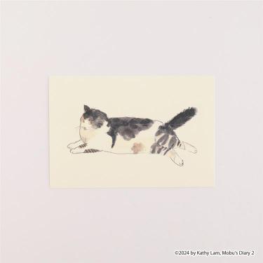 ポストカード 黒山キャシー・ラム ジャッキー