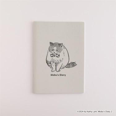 綴じノート A5 黒山キャシー・ラム リボン