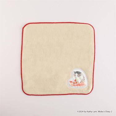 タオルハンカチ 黒山キャシー・ラム ケーキ