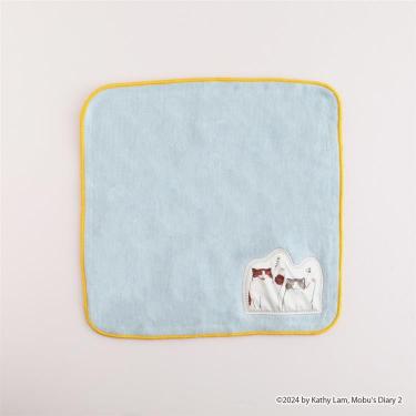 タオルハンカチ 黒山キャシー・ラム ハロー