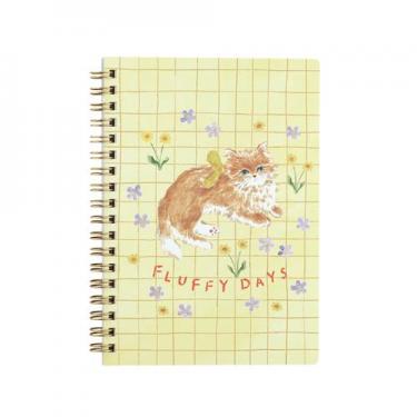 B6リングノート 利光春華 イエローリボンキャット