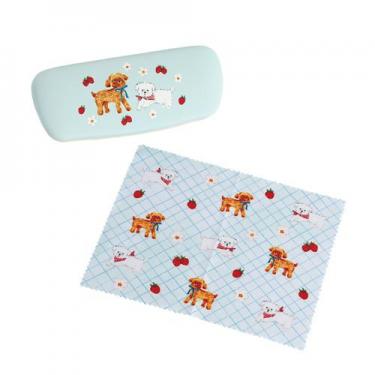 メガネケース&クロスセット 利光春華 ドッグ