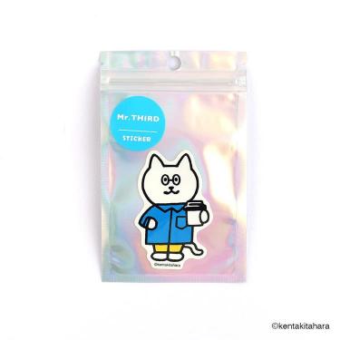 ダイカットステッカー キタハラケンタ コーヒー