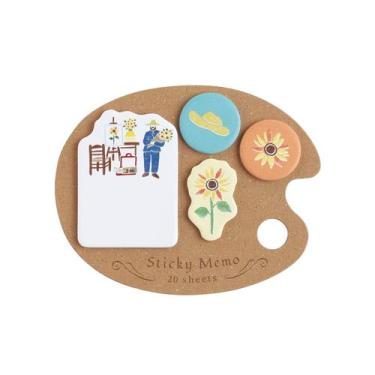 フィクタリアアート パレット付箋 ひまわり