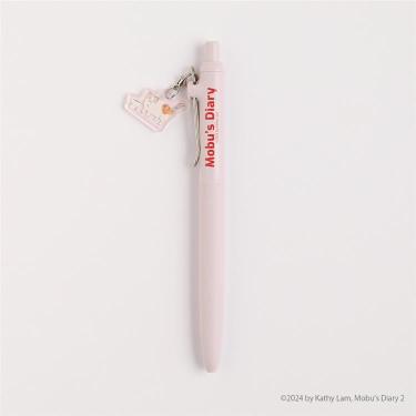 三毛猫モブは猫缶を稼ぎたい Mobu’s Diary ユニボールゼント ボールペン 0.5mm チャーム付き ミール