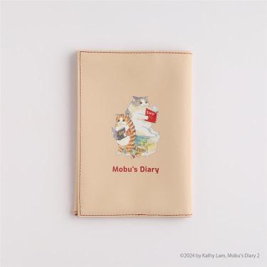 三毛猫モブは猫缶を稼ぎたい Mobu’s Diary ブックカバー リーディング