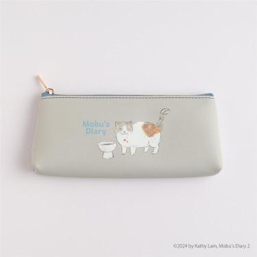 三毛猫モブは猫缶を稼ぎたい Mobu’s Diary ペンポーチ ミール