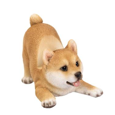 寝そべる柴犬のスマホスタンド