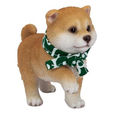 足を上げる豆しば