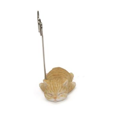 メモホルダー 茶トラ猫