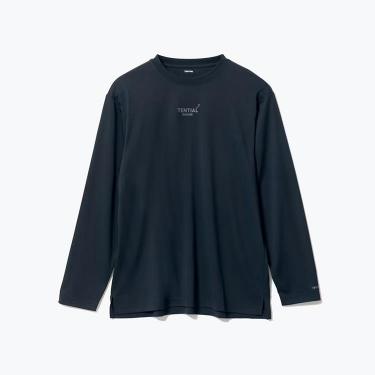 Dry Men’s 長袖Tシャツ ネイビー Lサイズ