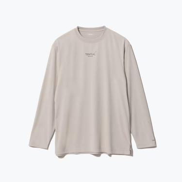 Dry Men’s 長袖Tシャツ グレージュ Sサイズ