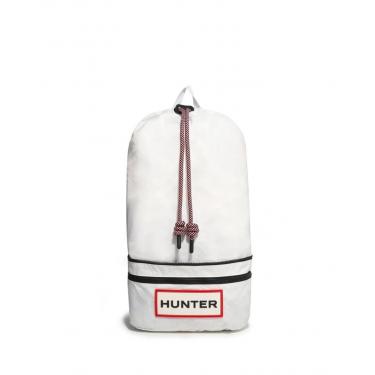 HUNTER ナイロンバッグ ホワイト ハンター HUNTER トラベル リップストップ リサイクル ナイロン
