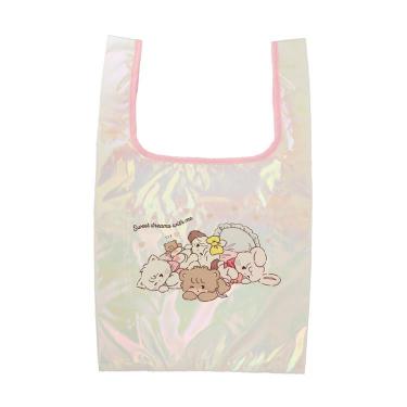 エコバッグ ピンク mikko illustrations