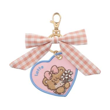 刺繍チャーム mikko illustrations ラテ