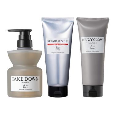 テイクダウン シャンプー&ヘビーグロウ トリートメント&リペアレスキュー トリートメント セット