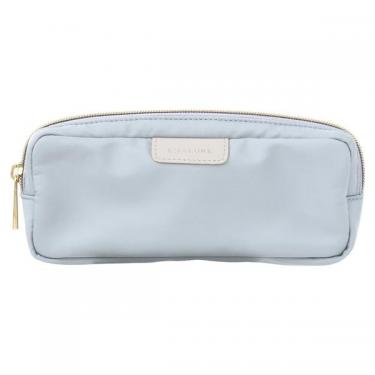 ラリュール スリムケーブルポーチ ブルー