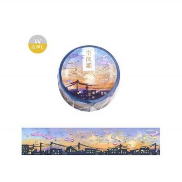 マスキングテープ 空図鑑 夕陽