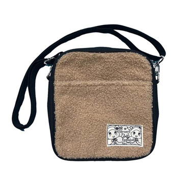 もこもこショルダー ブラウン