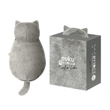 畜熱式エコ湯たんぽ ネコライク グレー ヌクヌク