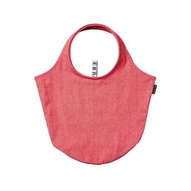 エコバッグ 18L クルリト マルシェバッグ （再生コットン） レッド MOTTERU（モッテル）
