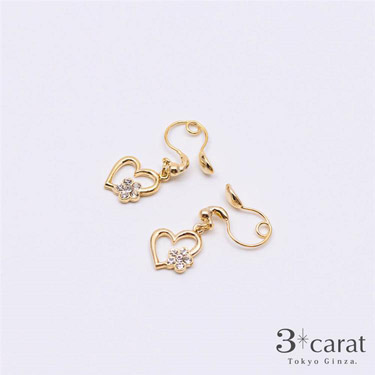 ループフィット LPF116 ゴールド/クリア スリーカラット